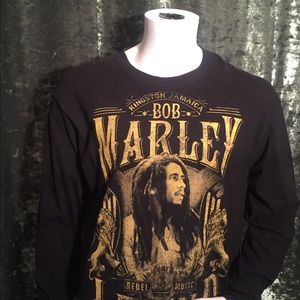 Authentic Bob Marley long sleeve tee-shirt.